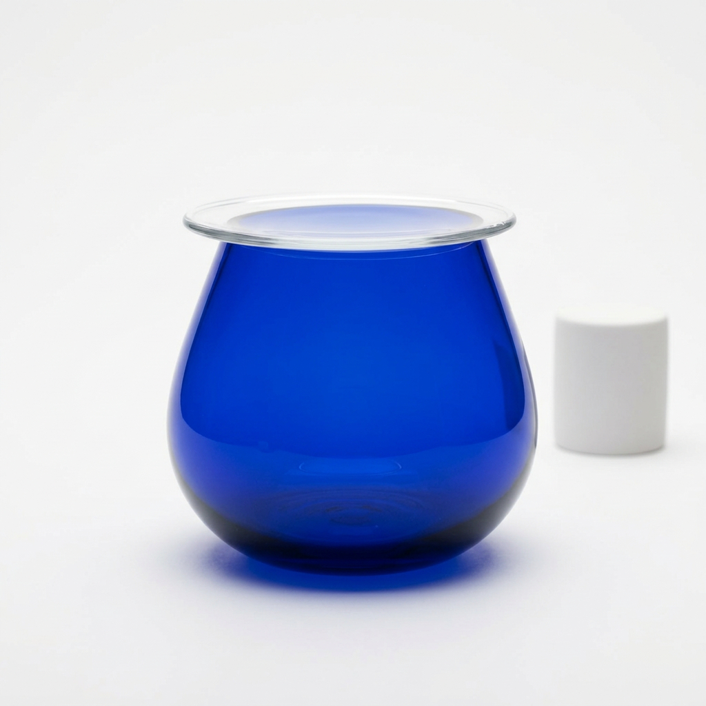 Ειδικό Ποτήρι Γευσιγνωσίας Ελαιολάδου ΔΣΕ με γυάλινο καπάκι (10 τεμάχια) - Image 1